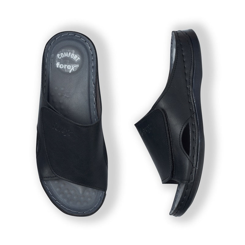 شبشب رجالي جلد صناعي فوركس 1207