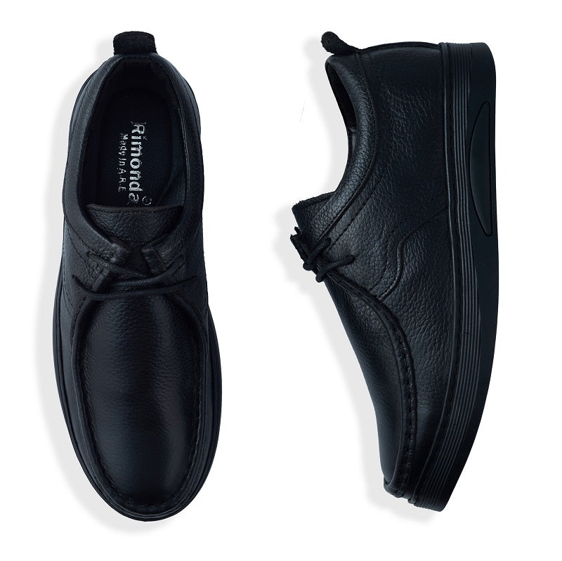 حذاء جلد طبيعي برباط 2701