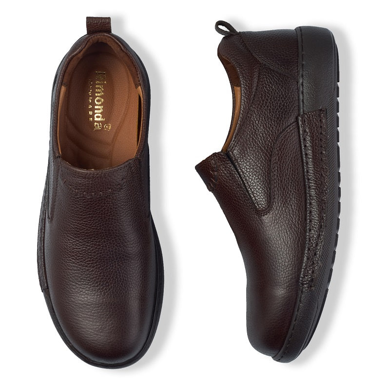 حذاء رجالي سيمي كاجول جلد طبيعي 1811