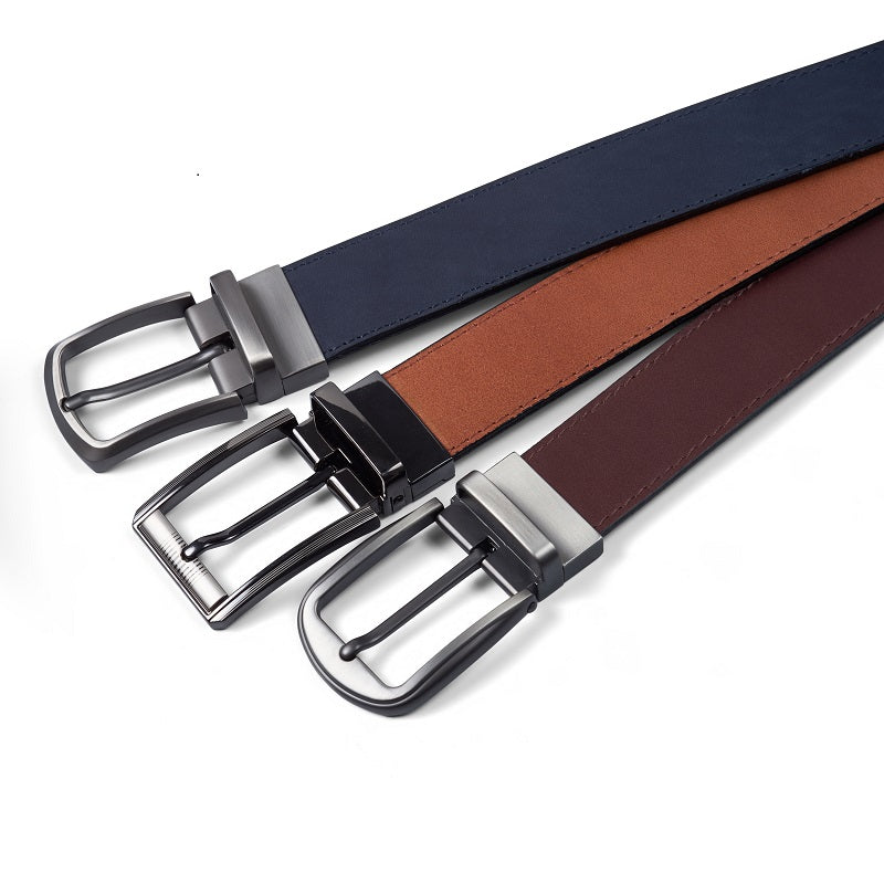 حزام رجالي كاجوال جلد طبيعي  R123