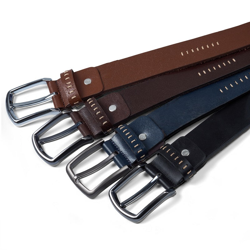 حزام رجالي كاجوال جلد طبيعي  R124